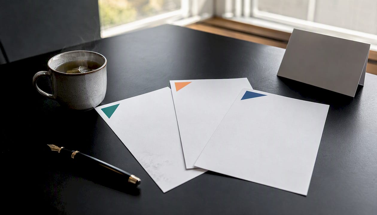 Printed testing tool sheets and coffee cup
