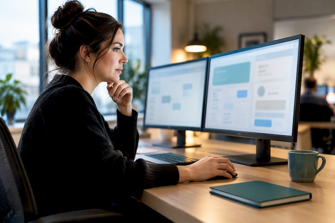 Chatbot and CRM workflow in UK office