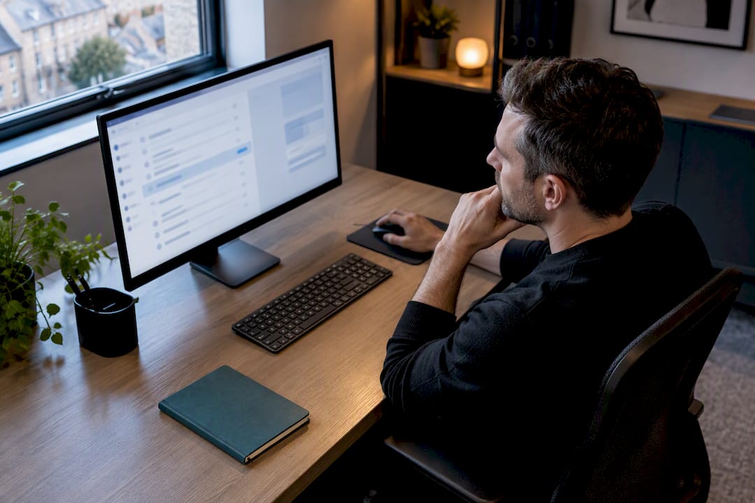 Business owner filtering suspicious lead submissions